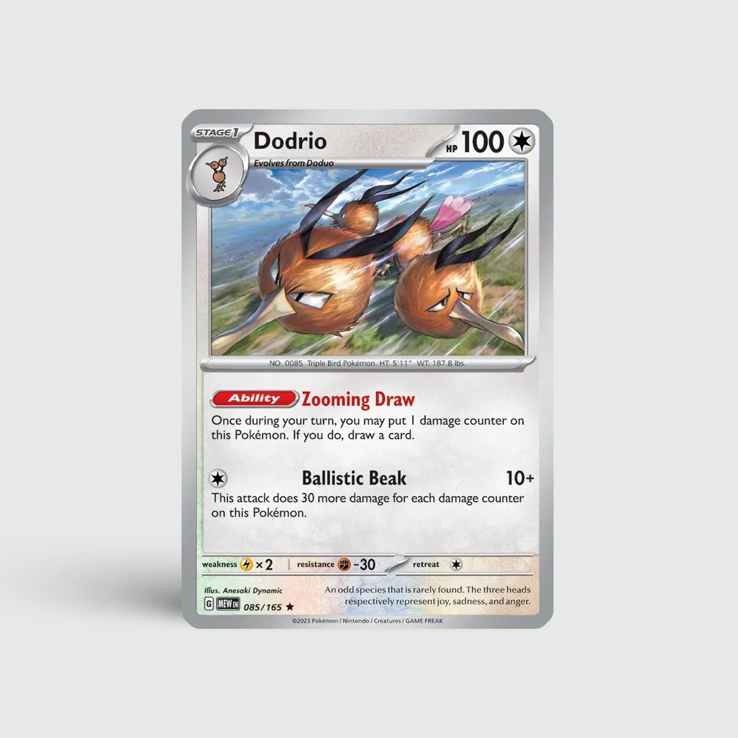 Dodrio – PRYME TRADING CARDS
