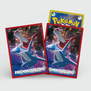 Pokémon Card Sleeves Latias & Latios Night View Red