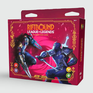 Riftbound Vendetta Zed gegen Shen Showdown Deck-Set