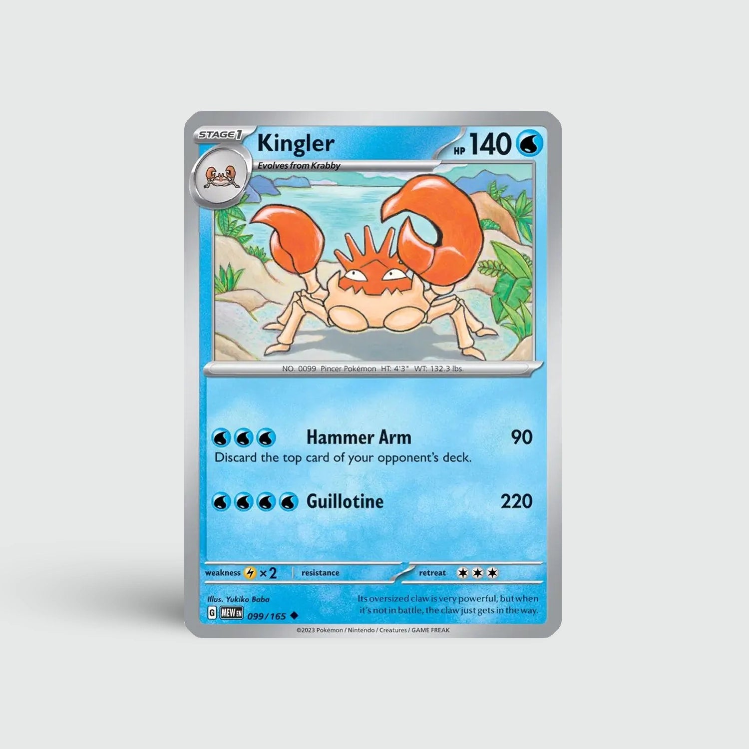 pokemon kingler card – PRYME TRADING CARDS and unique handcrafted projects Exploring the Pokémon Card 341 Token:Mutavault (Pack of 3 Token Cards) Naya