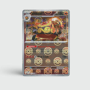 Emboar Poké Ball Reverse Holo